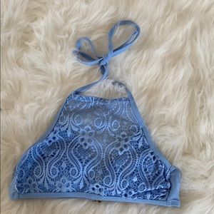 Periwinkle Lace Bikini Top